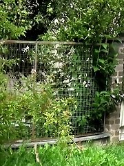 15 pictures - Hot babe is caught pissing twice in this scene
